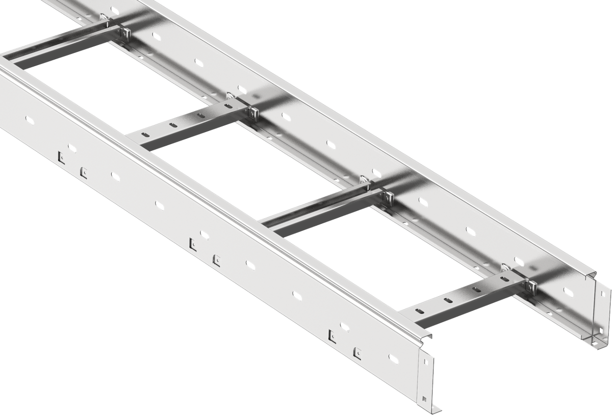Лоток лестничный LESTA 55х200х3000-1,5 IEK