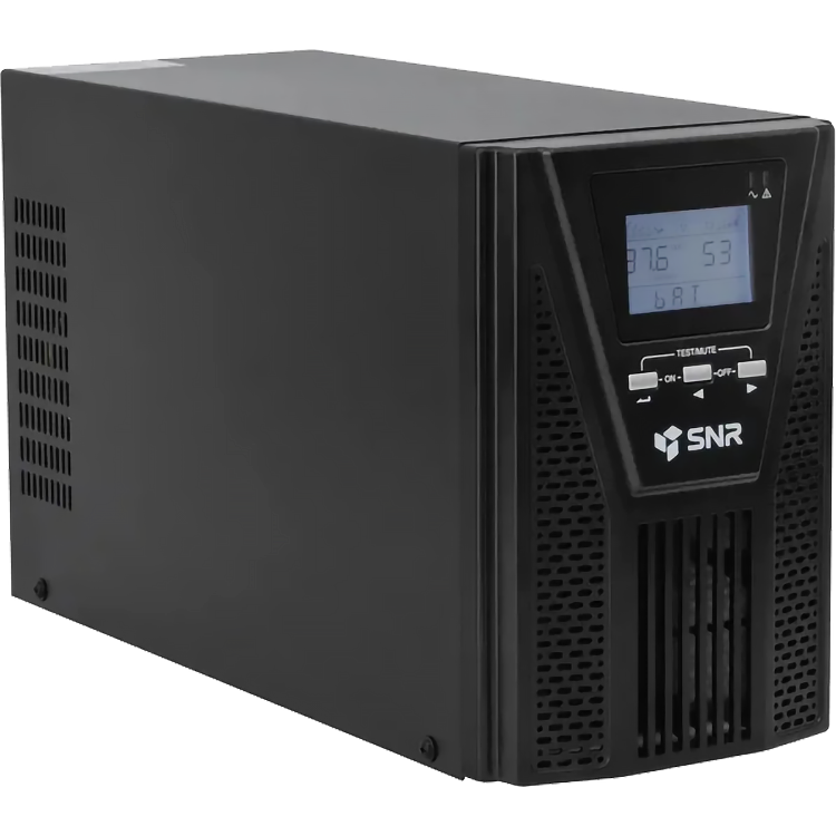 Источник бесперебойного питания онлайн SNR BASE 1000ВА/900Вт, 1ф:1ф, 24В(DC), LCD, 6А(ЗУ), без АКБ/ Online, Tower, UPS