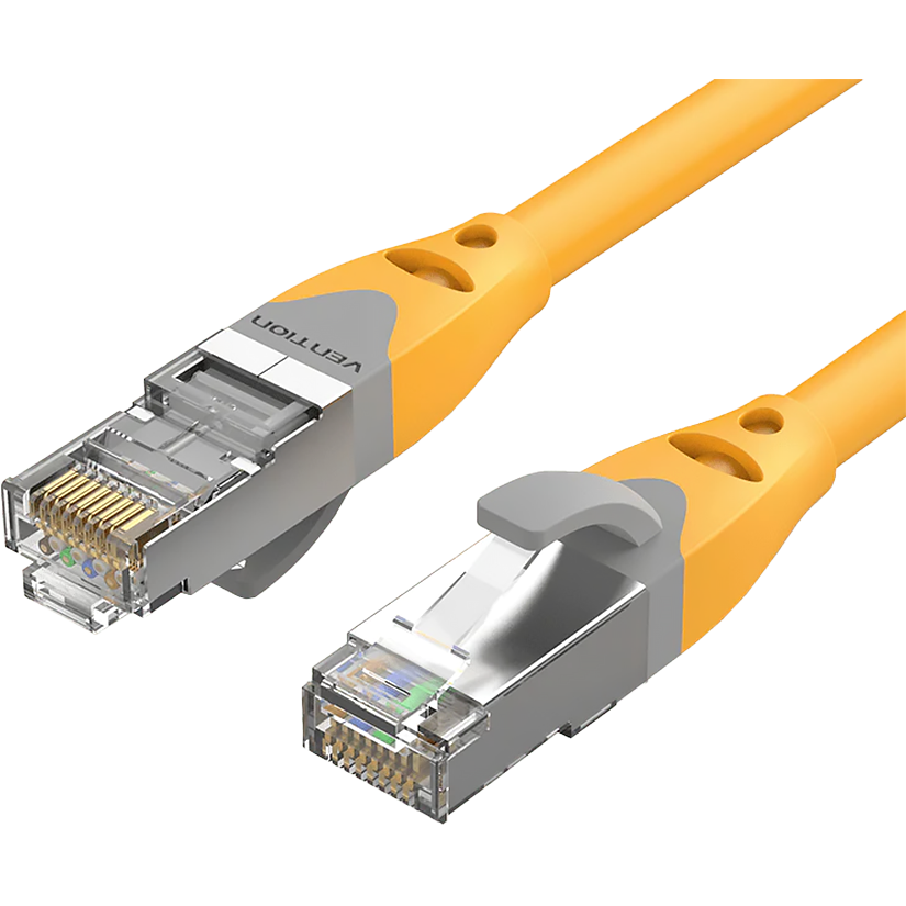 Vention IBHHF Патч-корд Vention прямой SFTP cat.6A, RJ45  - 1м. Серый