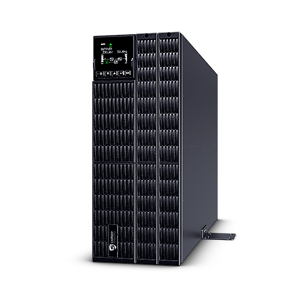 Источник бесперебойного питания/ UPS Сайбер Электро ЭКСПЕРТ-II-6000Р Онлайн, Стойка/Напольный 6000ВА/6000Вт. USB/RS-232/SNMP Slot/EPO/Relay/ByPass (4 IEC С13),(4) C19, Клеммная колодка (1) (12В /7Ач. х 16) 4U