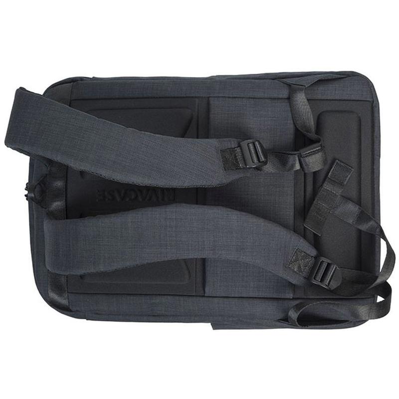Рюкзак для ноутбука 17.3" Riva 8365 черный полиэстер (8365 BLACK)