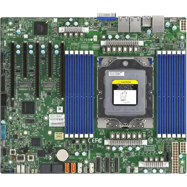 Системная плата/ MB Supermicro  H13SSL-N, ATX,  1xSP5 9004 EPYC