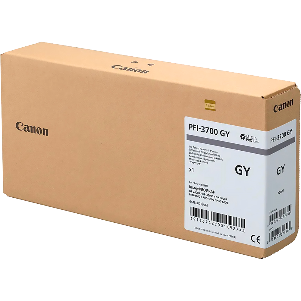 Canon 6448C001  Картридж/  PFI-3700GY