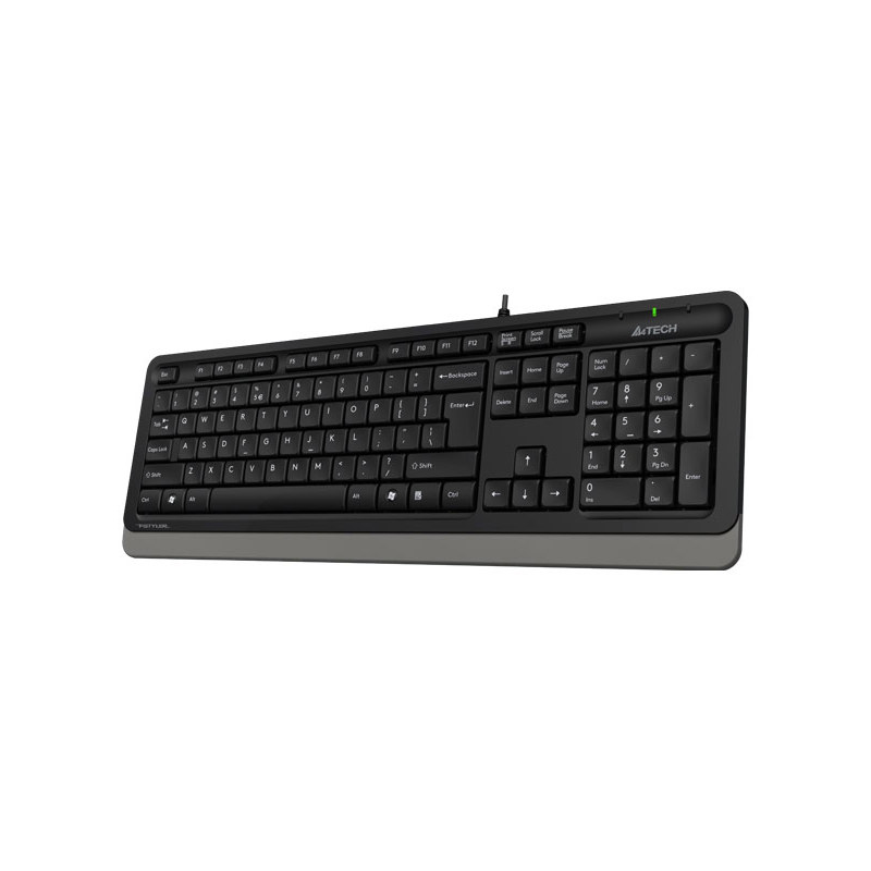 Клавиатура A4Tech Fstyler FK10 черный/серый USB (FK10 GREY)