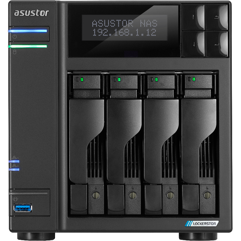 Система хранения данных ASUSTOR AS6704T V2/ ASUSTOR AS6704T V2