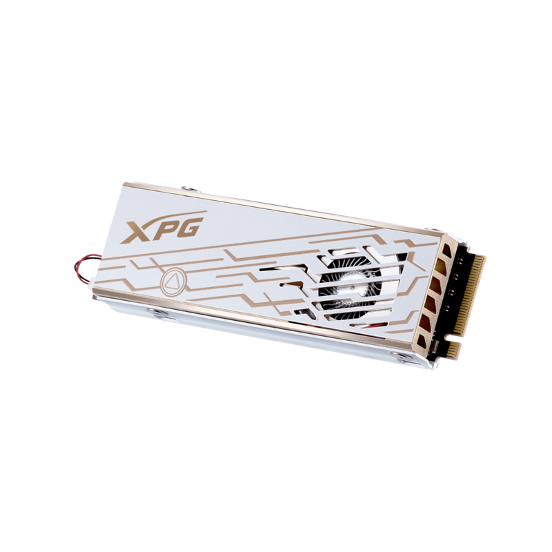 Твердотельный накопитель/ ADATA SSD XPG MARS 980 PRO, 2000GB, M.2(22x80mm), NVMe, PCIe 5.0 x4, 3D NAND, R/W 14000/13000MB/s, IOPs 2 000 000/1 650 000, TBW 1480, DWPD 0.4, with Heat Sink (5 лет)