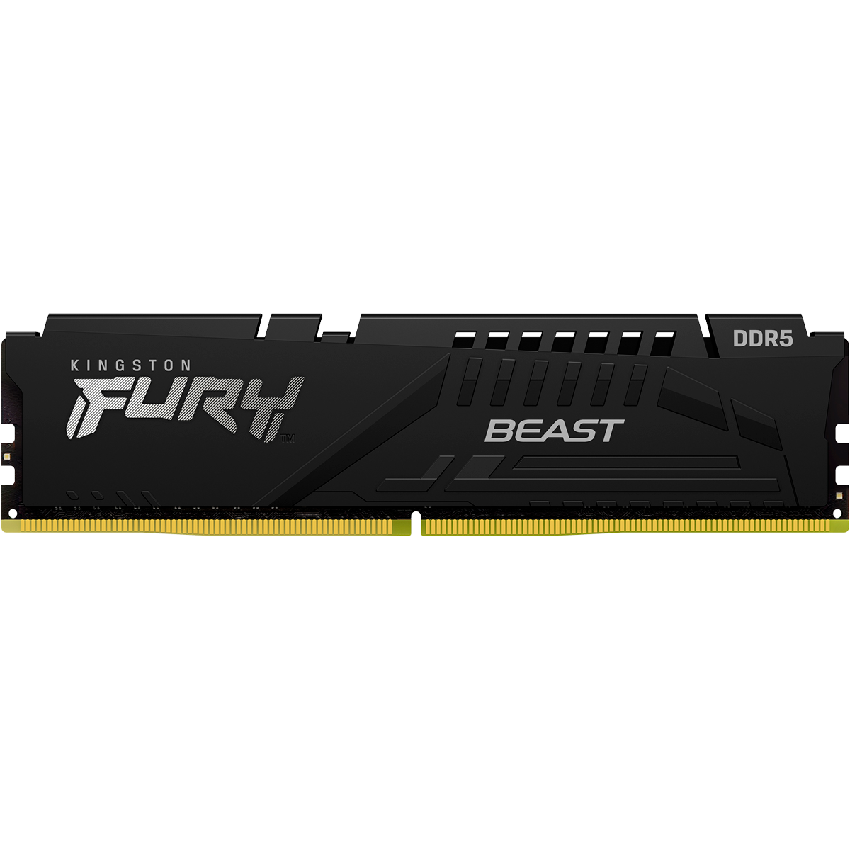 Память DDR5 16GB 6400MHz Kingston KF564C32BBE-16 Fury Beast Black Expo RTL Gaming PC5-51200 CL32 DIMM 288-pin 1.4В single rank с радиатором Ret