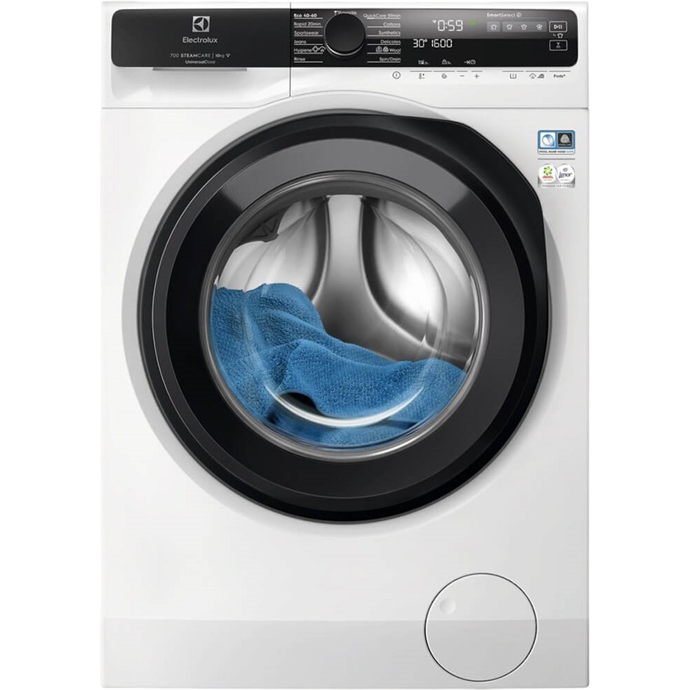 Стиральная машина ELECTROLUX/ 85x60x57, Фронтальная загрузка, 10 кг, отжим 1400 об/мин, глубина 63.6 см, большой цифровой ЖК дисплей, система ProSense, система Eco Valve,инверторный двигатель, ,панель управления на английской языке