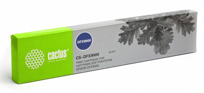 DFX9000_CACTUS Картридж матричный (CS-DFX9000) для DFX9000, ресурс 12 000 000 зн, black