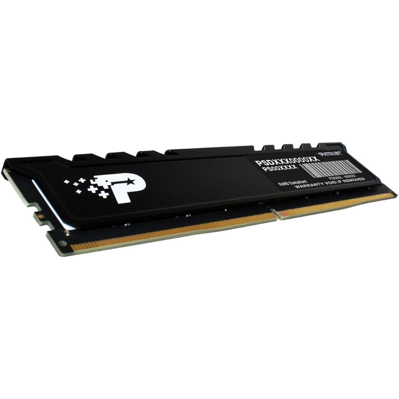 Оперативная память DDR5 16GB 5600MHz Patriot PSP516G560081H1 Signature Premium RTL PC5-44800 CL46 DIMM 288-pin 1.1В single rank с радиатором Ret [PSP516G560081H1]