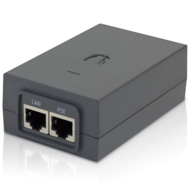 Ubiquiti POE-24-12W-G Блок питания РоЕ 24-12W, 24В, 0,5А, Passive PoE, LAN 1х1 Гбит/с