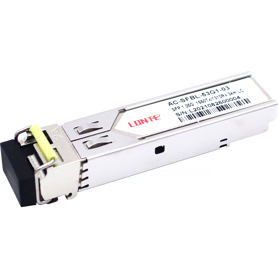 Трансивер SFP Lonte Technology AC-SFBL-53G1-03, 1.25G, 1550Tx/1310Rx, 3км, LC