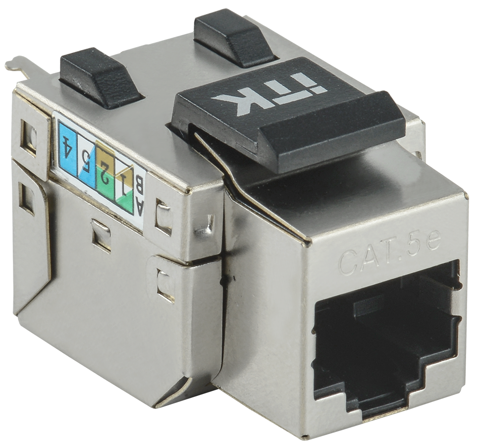 Модуль ITK  Keystone Jack кат. 5E FTP 110 IDC 90 град. розет. ITK Модуль Keystone Jack кат. 5E FTP 110 IDC 90 град. розет.