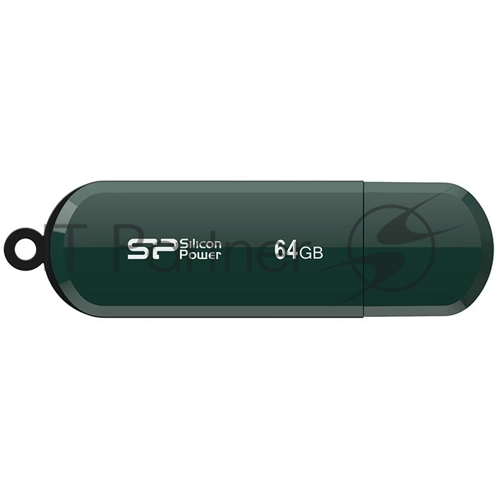 Флешка USB 64 Gb Silicon Power Lux Mini 320, USB 2.0, зеленый