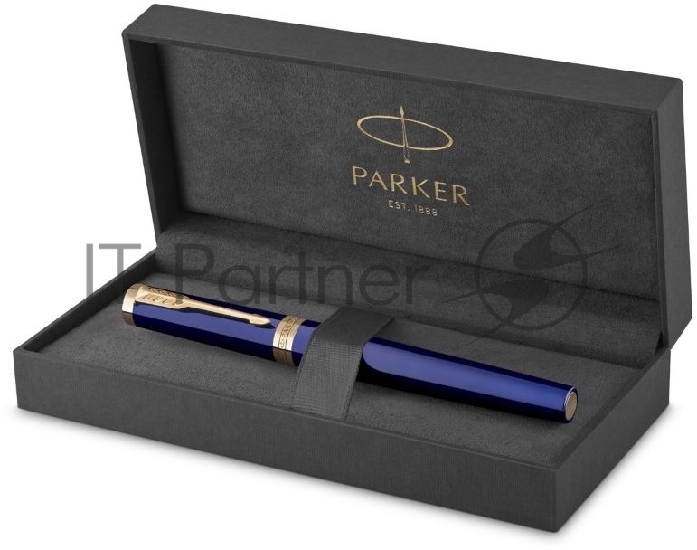 Ручка перьевая Parker Ingenuity Core F570 (2182009) Blue GT, F, сталь нержавеющая, подарочная коробка