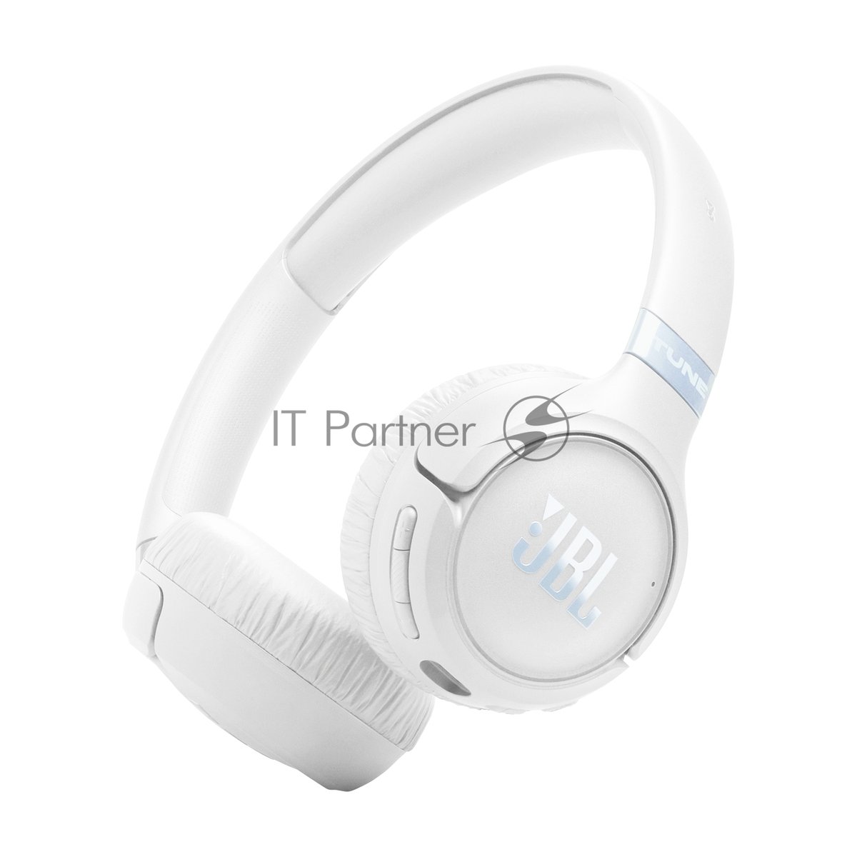 Беспроводные/проводные наушники JBL Tune 680NC белый, накладные, Bluetooth + проводной, адаптивное шумоподавление
