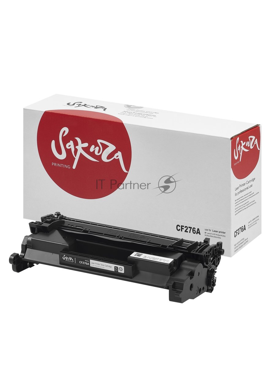 <104923> Картридж лазерный Sakura SACF276A (CF276A) для HP M404/M428 черный (есть огр-ия по прошивке | для парал-го импорта) [SACF276A]