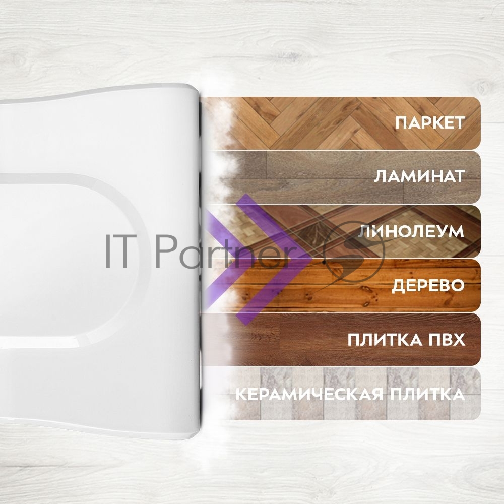 Пылесос вертикальный паровой Kitfort КТ-5157-2 белый/оранжевый, питание от сети, 600 Вт, уборка влажная/паром/сухая, пылесборник 1.2 л