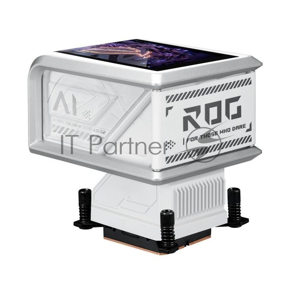 Жидкостная система охлаждения ASUS ROG RYUO IV 360 ARGB WHT белый, алюминий/медь, 2000 об/мин, 30.7 дБ, 4 pin