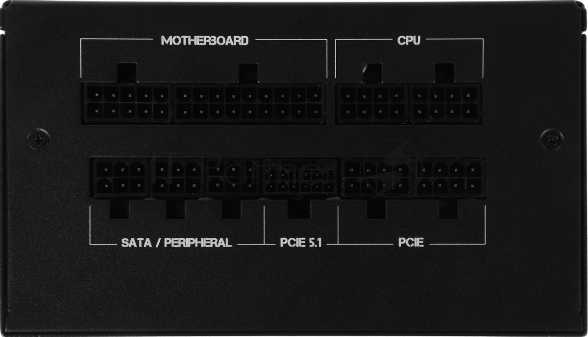 Блок питания Aerocool/Formula KCAS PLUS 1200GM V2, 1200Вт, 80 PLUS Gold, модульный, 140мм, черный