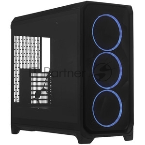 Корпус Fractal Design Meshify 3 Black Solid, Midi-Tower, чёрный, 3 x 140 мм