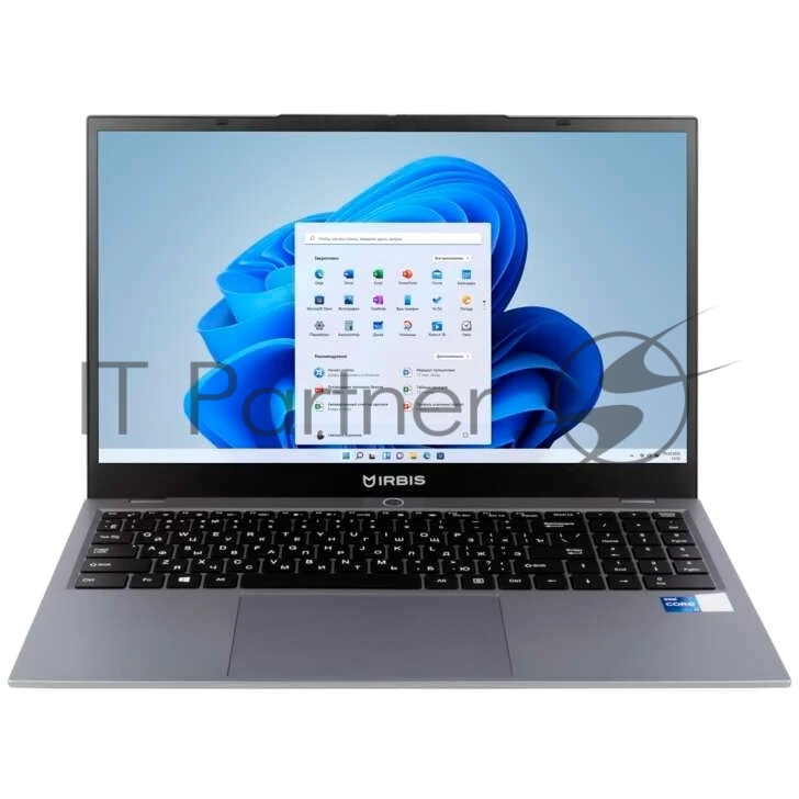 Ноутбук IRBIS 15NBP3512 15.6" FHD (1920x1080) IPS 300cd,Core i7-13620H,32Gb DDR4-3200(2),1Tb SSD,Wi-Fi 6+BT 5,57Wh,Metal case,Kbd Backlit,FPS,TPM 2.0,1.77kg,Grey,3y warranty,Win11Pro