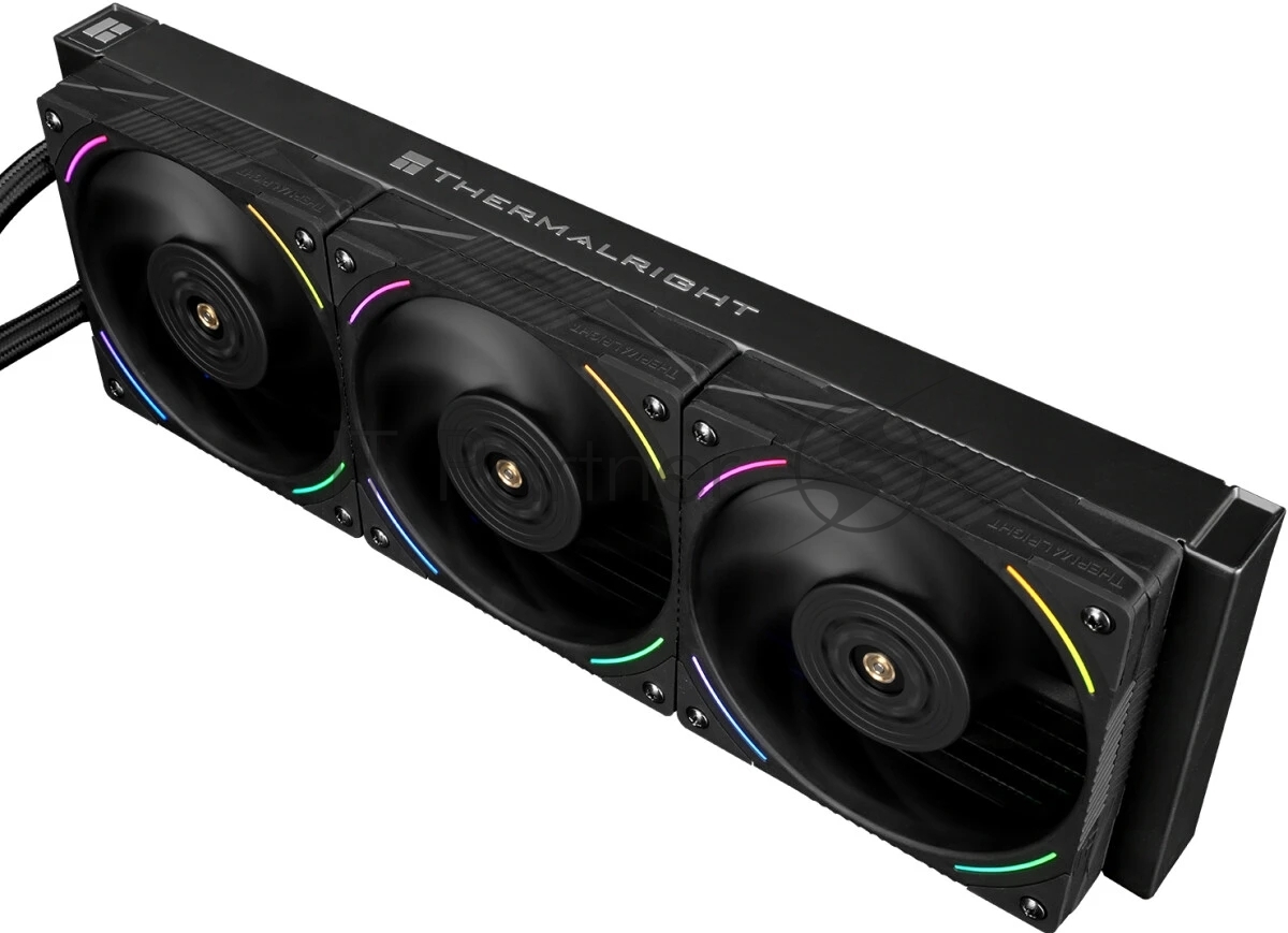 Система жидкостного охлаждения Thermalright Frozen Vision 360 V2 ARGb Soc-AM5/AM4/1200/1700/1851 черный 4-pin 28dB Al LCD Ret (F-VISION-360-BL-ARGb-V2)