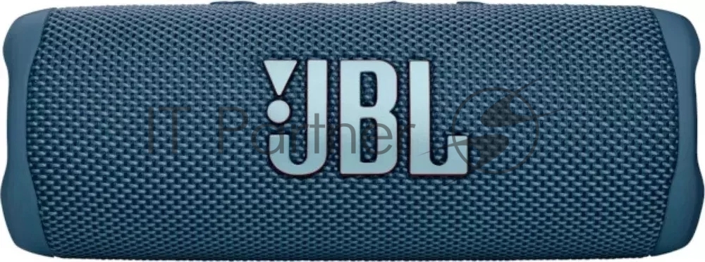 Портативная акустика JBL Flip 6 синий, Bluetooth 5.1, время воспроизведения 12 ч, емкость аккумулятора 4800 mAh, время заряда 2,5 ч, синий