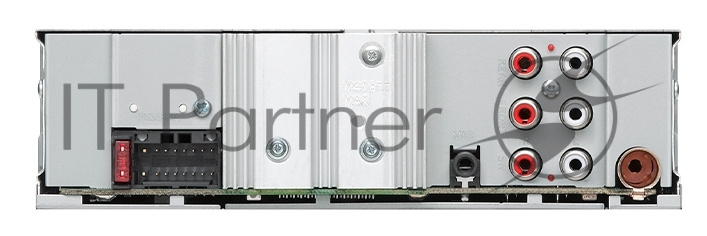 Автомагнитола Kenwood KMM-BT408, 1 DIN, Bluetooth, USB Type-A, AUX, съёмная панель