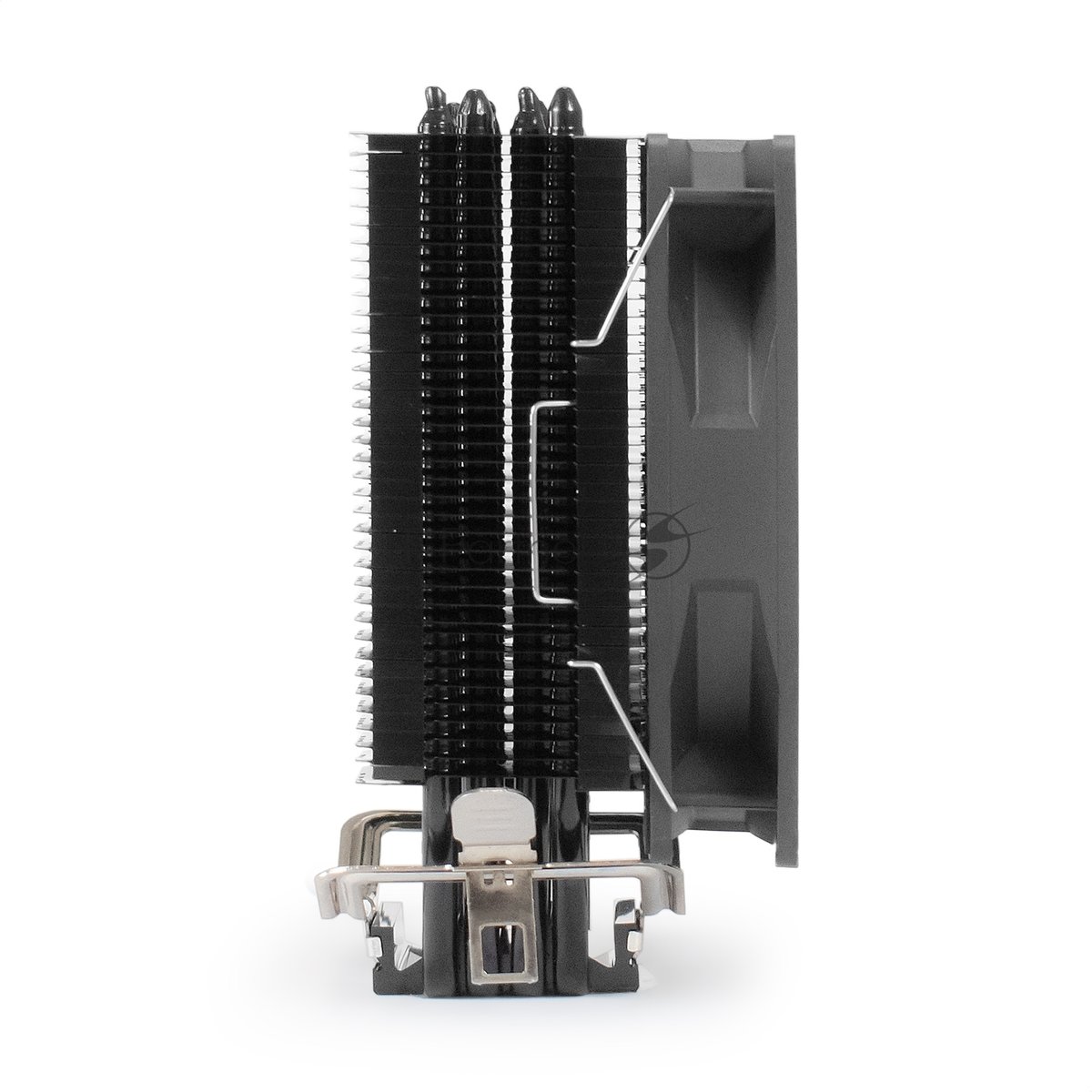 Exegate EX295004RUS Кулер ExeGate Dark Magic EE400XL-PWM (Al+Cu, черное покрытие, 4 тепл.трубки, LGA775/1150/1151/1155/1156/1200/1700/AM2/AM2+/AM3/AM3+/AM4/AM5/FM1/FM2/754/939/940, TDP 140W, Fan 120mm
