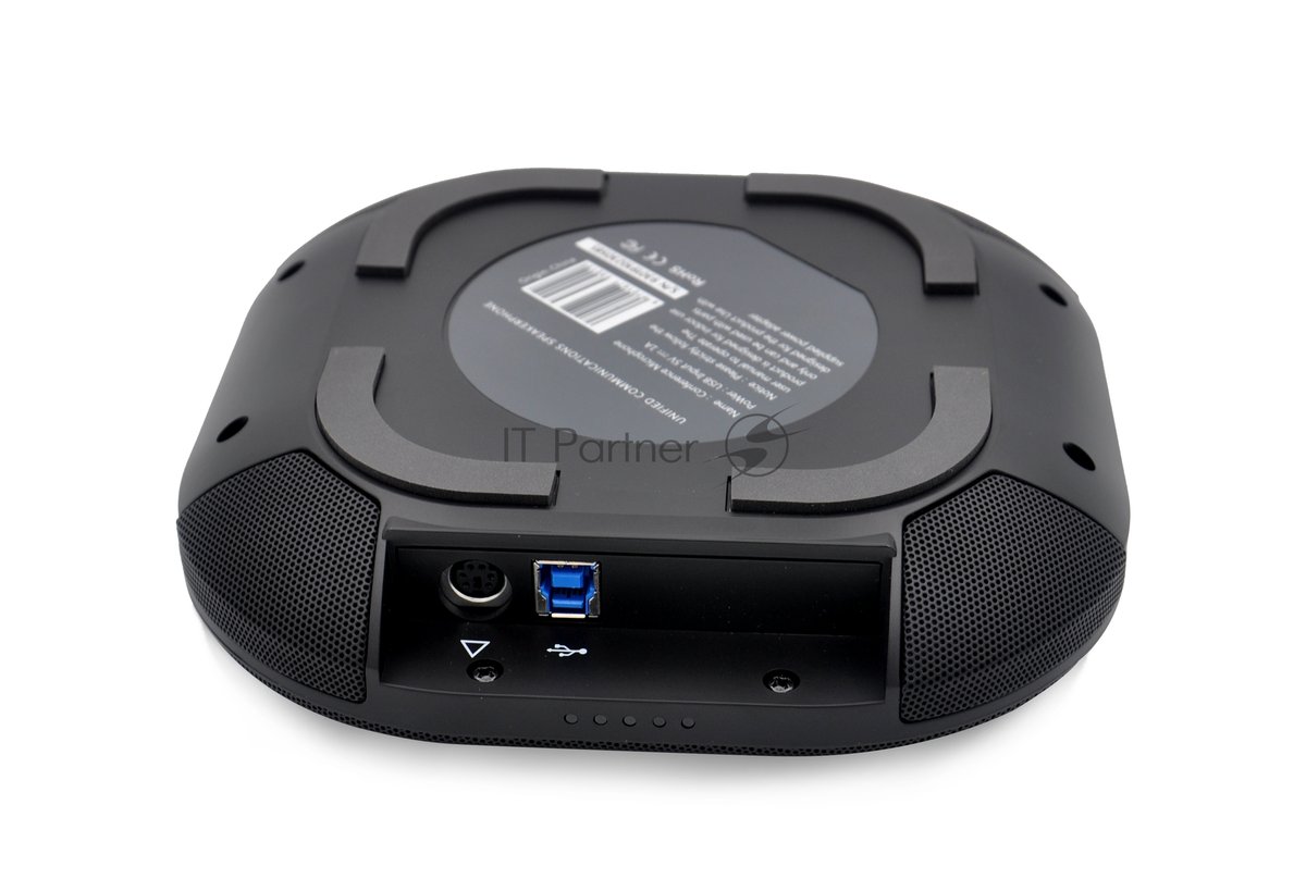 Спикерфон Infobit [iSpeaker M600] Комплект беспроводных всенаправленных спикерфонов, 5,8G, 5-метровый захват на 360 градусов, можно объеденить в каскад до 2х штук. Для помещений до 100 квадратных метров и 30 человек.