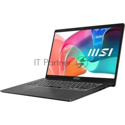 Ноутбук MSI Modern 14 F1MG/14"/IPS/Intel Core 5 120U/16Gb/1Tb SSD/Intel Graphics/Windows 11 Pro/серый/1.5kg