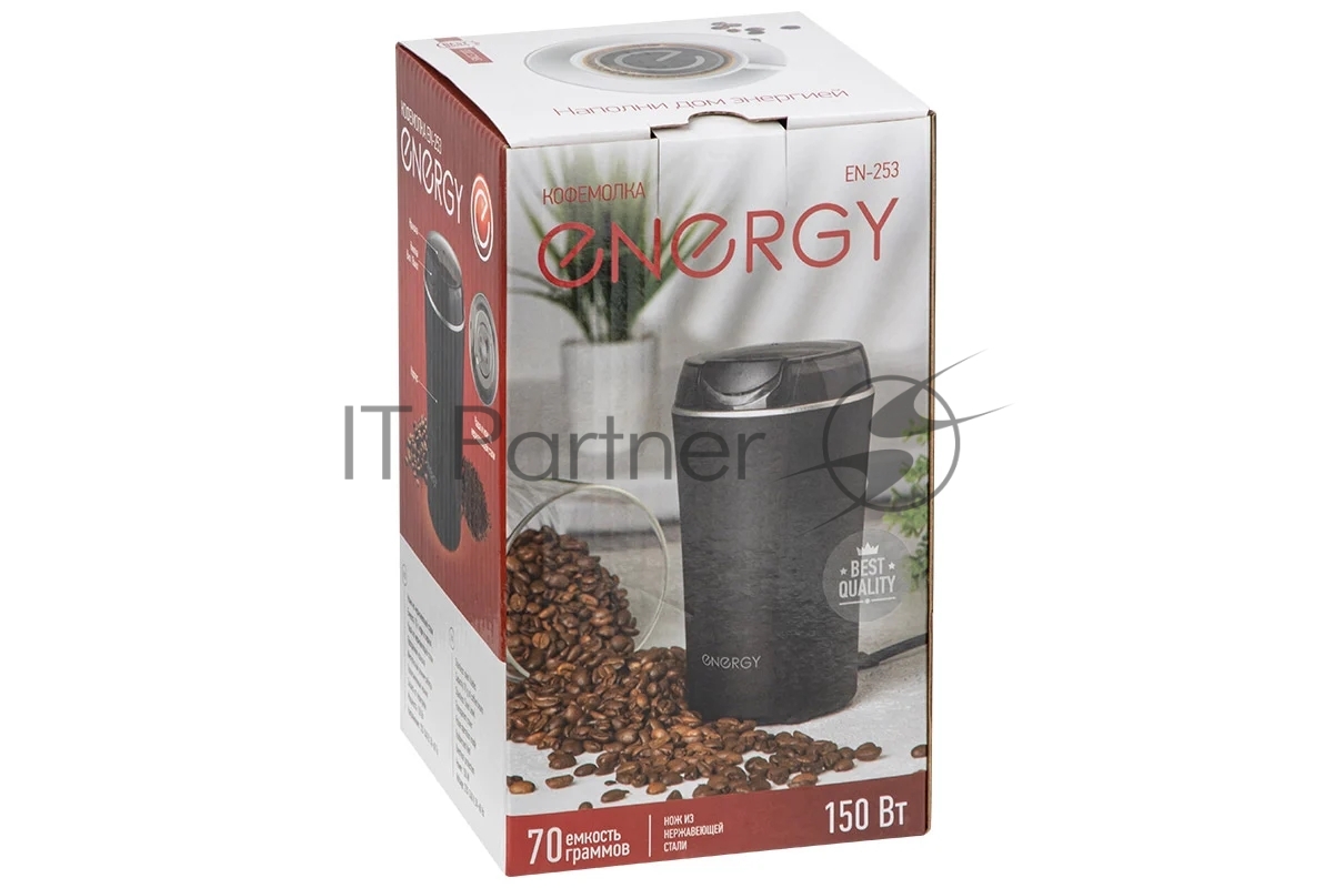 Кофемолка Energy EN-253 черный (107925)