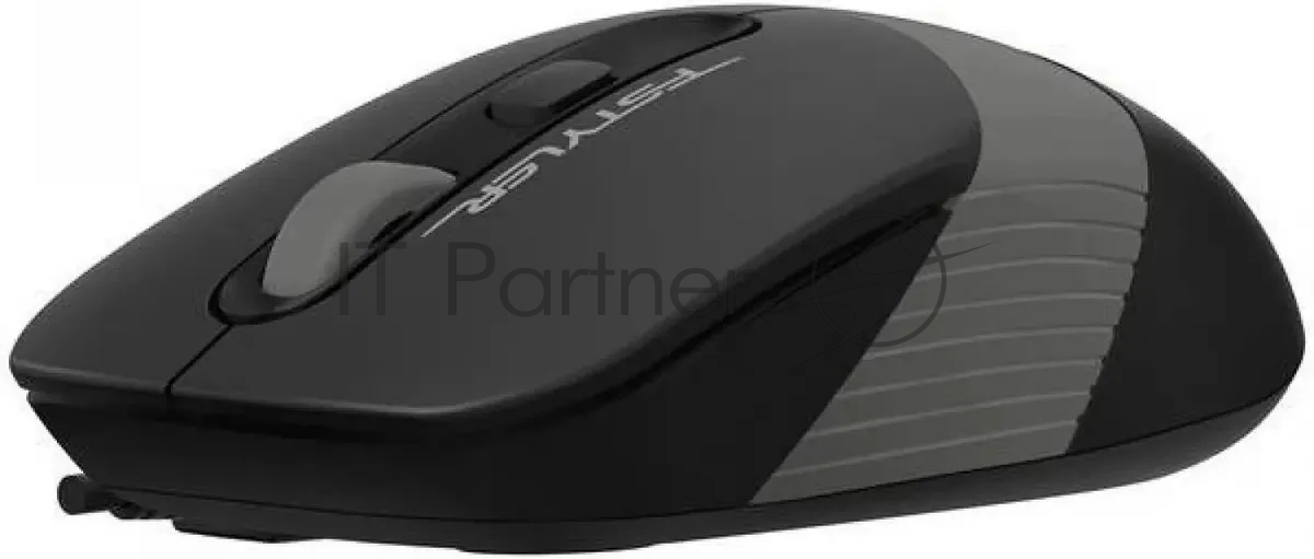 Мышь проводная A4Tech Fstyler FM10S черный/серый, 1600 dpi, USB, кнопки - 4