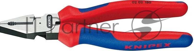 Плоскогубцы Knipex KN-0202180, комбинированные, 180 мм