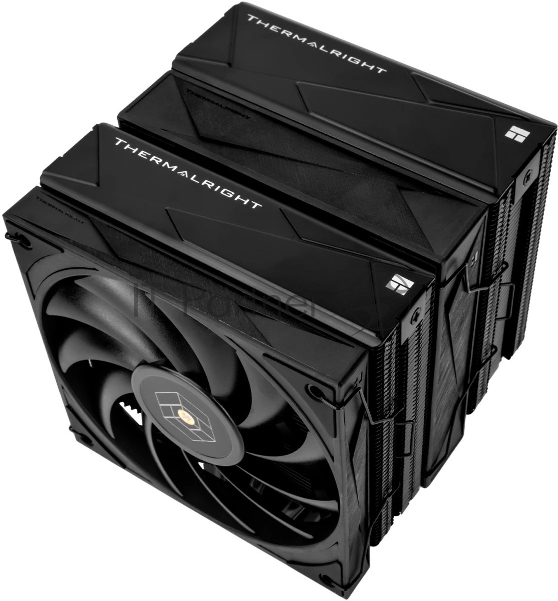 Устройство охлаждения (кулер) Thermalright Royal Knight 120 Soc-AM5/AM4/1200/1700/1851 черный 4-pin 28.4dB Al+Cu Ret (RK120-BL)