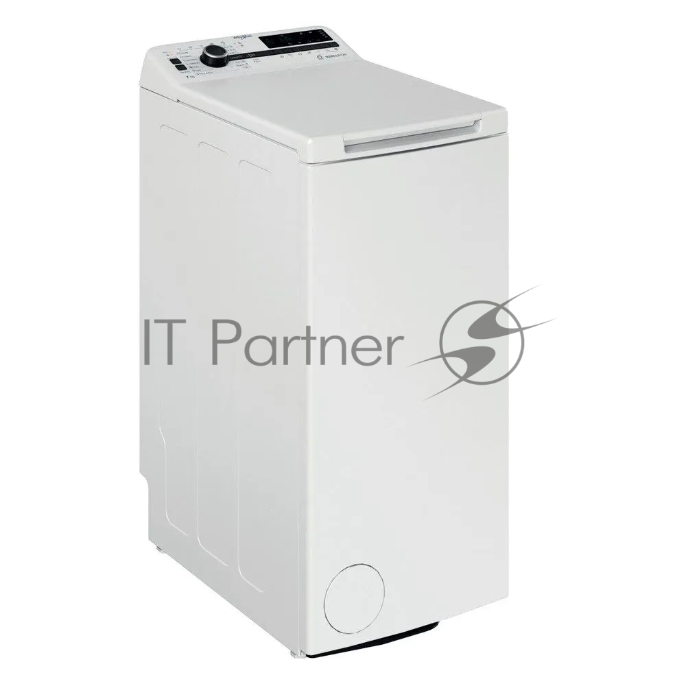 Стиральная машина Whirlpool TDLRB 7232BS/EU белый, загрузка вертикальная 7 кг, 1200 об/мин, класс D