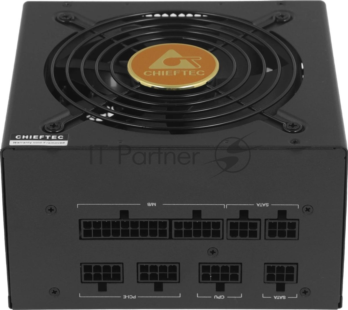Блок питания Chieftec Polaris PPS-750FC, 750Вт, 80 PLUS Gold, 120мм, модульный, черный