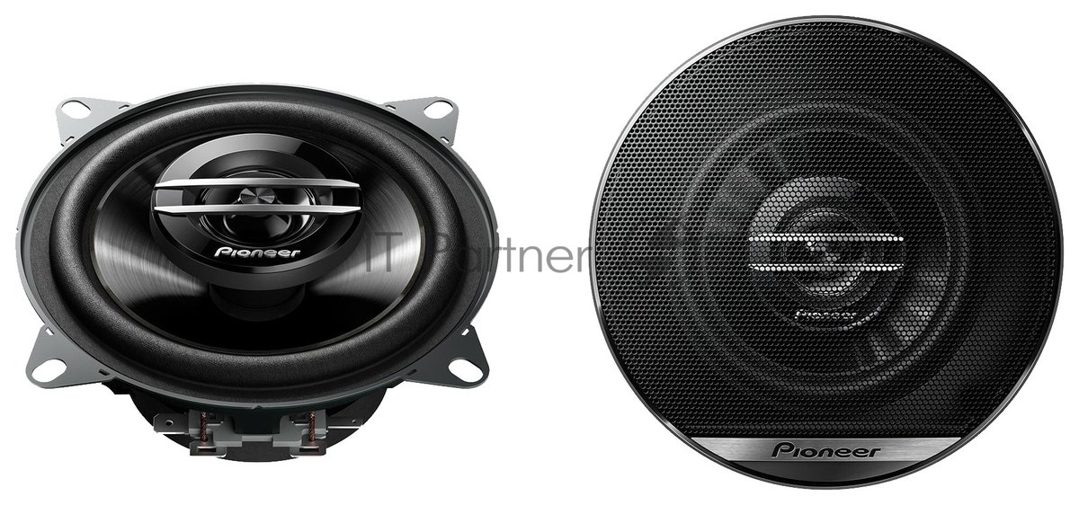 Колонки автомобильные Pioneer TS-G1020F 4Ом 10 см (4 дюйм) (ком.: 2 кол.) коаксиальные двухполосные