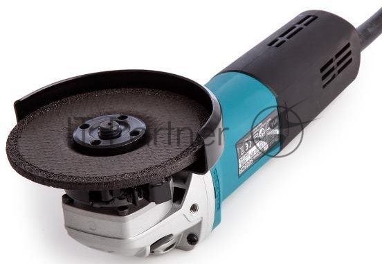 Угловая шлифовальная машина Makita 9565CR ф125мм, 1400Вт, 12000об\м, 3.5кг, кор, муфта SJS, плавный пуск, anti-restart