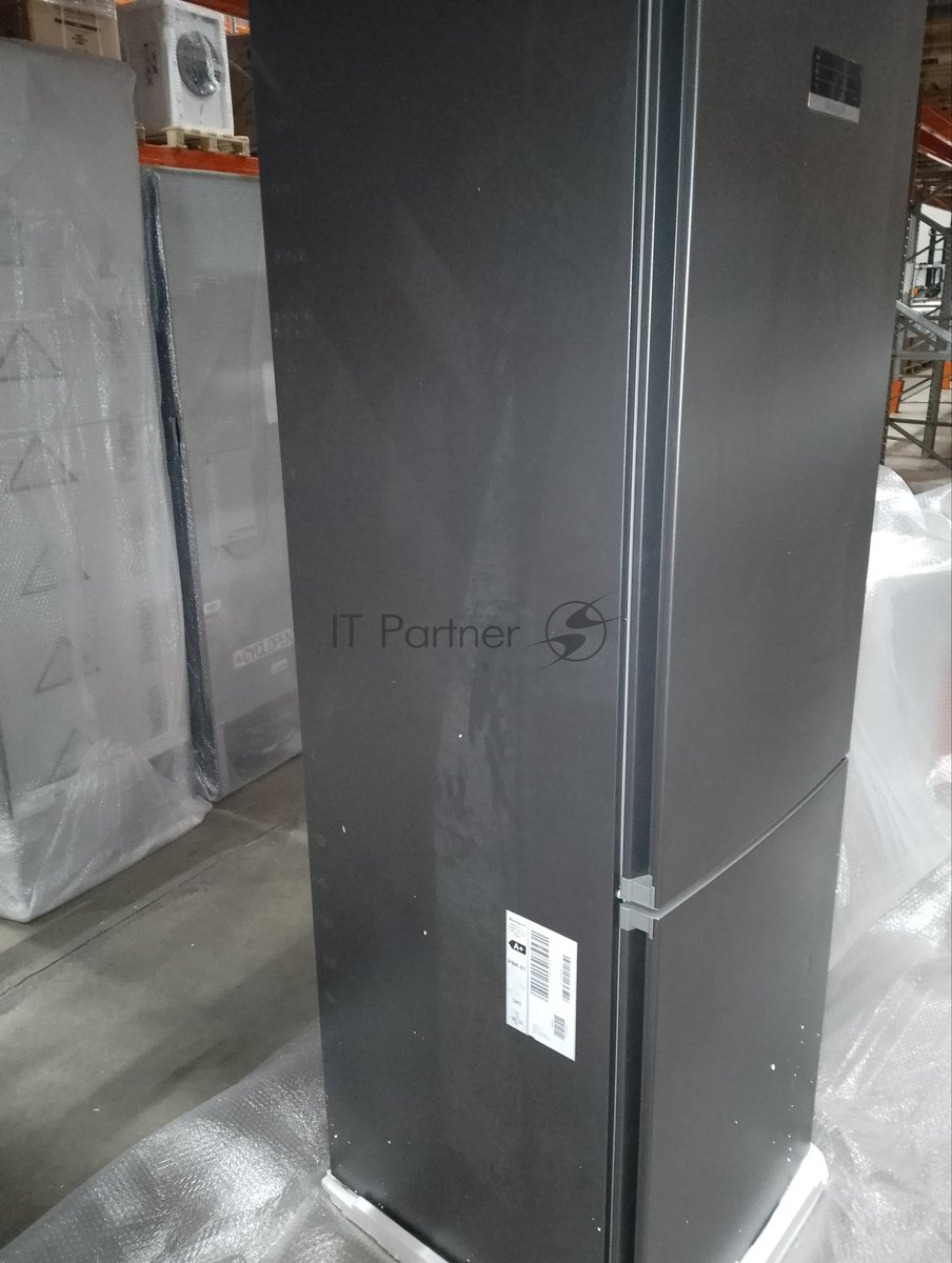 (Поврежденный товар) Холодильник Weissgauff WRK 2010 D Inverter NoFrost Dark Grey Soft Close (Вмятина на нижней двери.Вмятины на правой стороне , Царапина на левой стороне ))