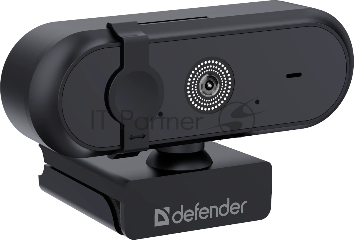 Веб-камера Defender G-lens 2788 UHD 3840x2160, 30 кадр/с, USB, шторка приватности, крепление на мониторе