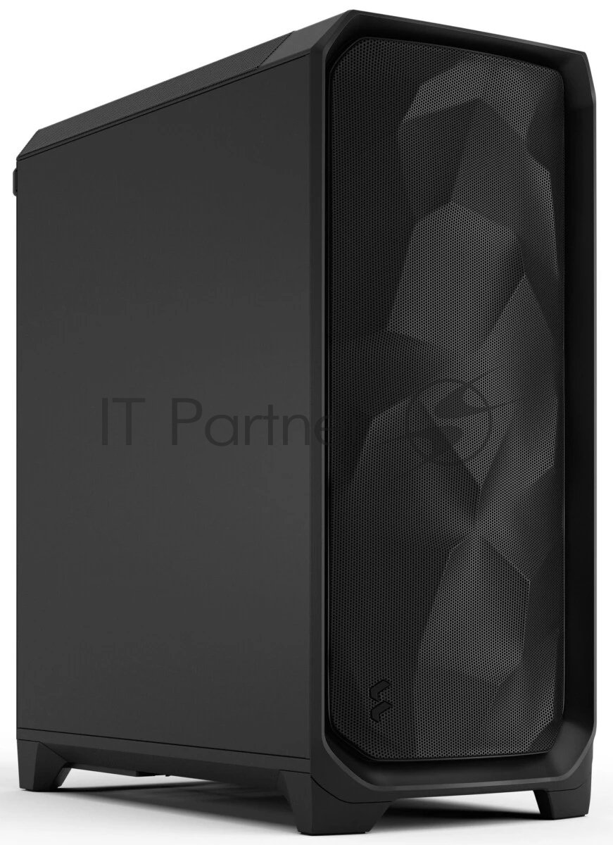 Корпус Fractal Design Meshify 3 Black Solid, Midi-Tower, чёрный, 3 x 140 мм