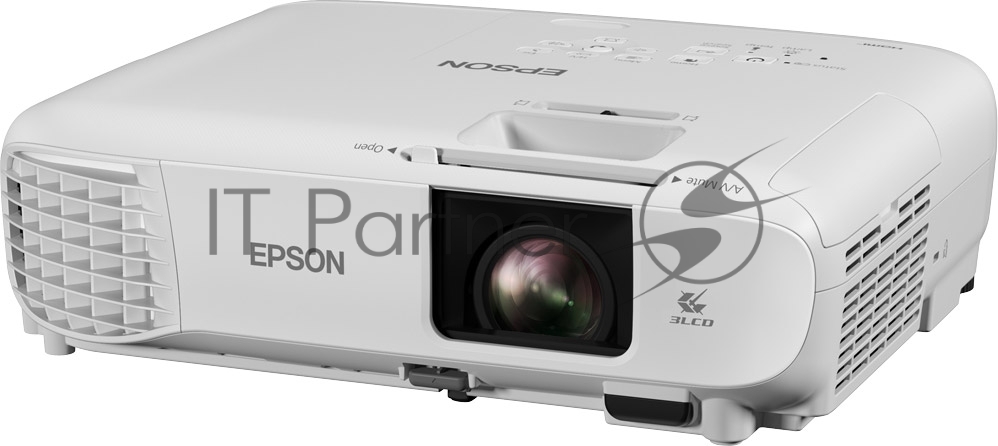 Проектор Epson EB-FH06 белый (LCD, 1920×1080, 3500Lm, 16000:1, 2.7 kg) (V11H974040)