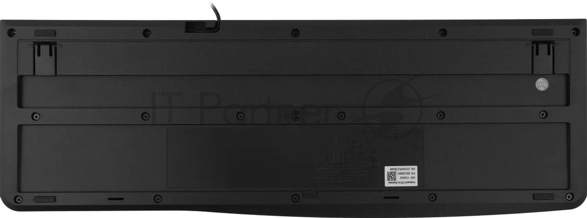 Клавиатура проводная Logitech K120 for business, USB черный (заводская гравировка)