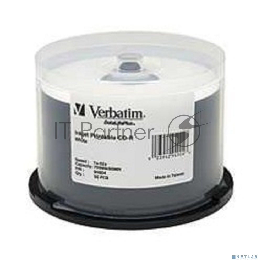 Диски CD-R Verbatim 43439, 52×, 700МБ, 25 шт.