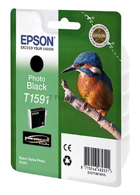Картридж струйный Epson C13T15914010 фото черный (850 стр) для Epson St Ph R2000