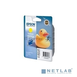 Картридж струйный Epson C13T05544010 желтый для Epson RX520/R240