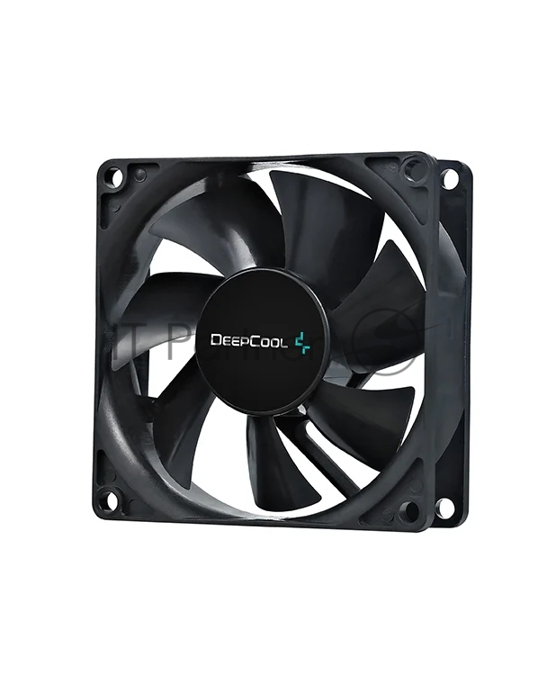 Вентилятор для корпуса DEEPCOOL Xfan80 80x80x25мм (240шт./кор, пит. от БП, черный, 1800об/мин)  Color BOX (DP-FDC-XF80)