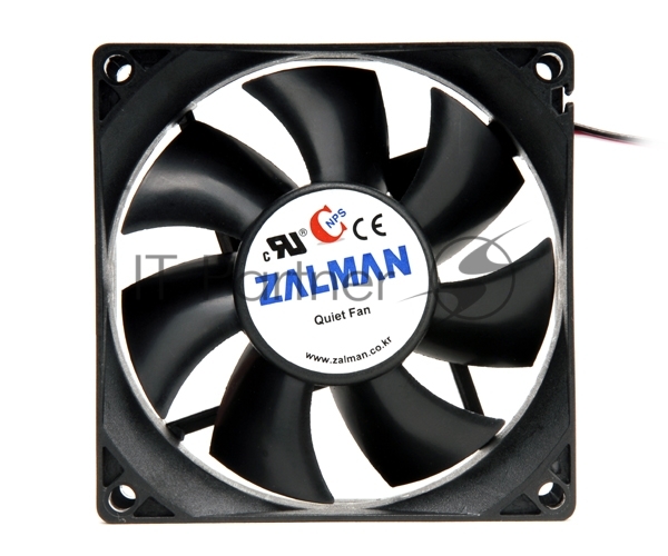 Вентилятор для корпуса Zalman ZM-F1 PLUS (SF) черный, 80 мм, 2000 об/мин, 23 дБ, 3 pin